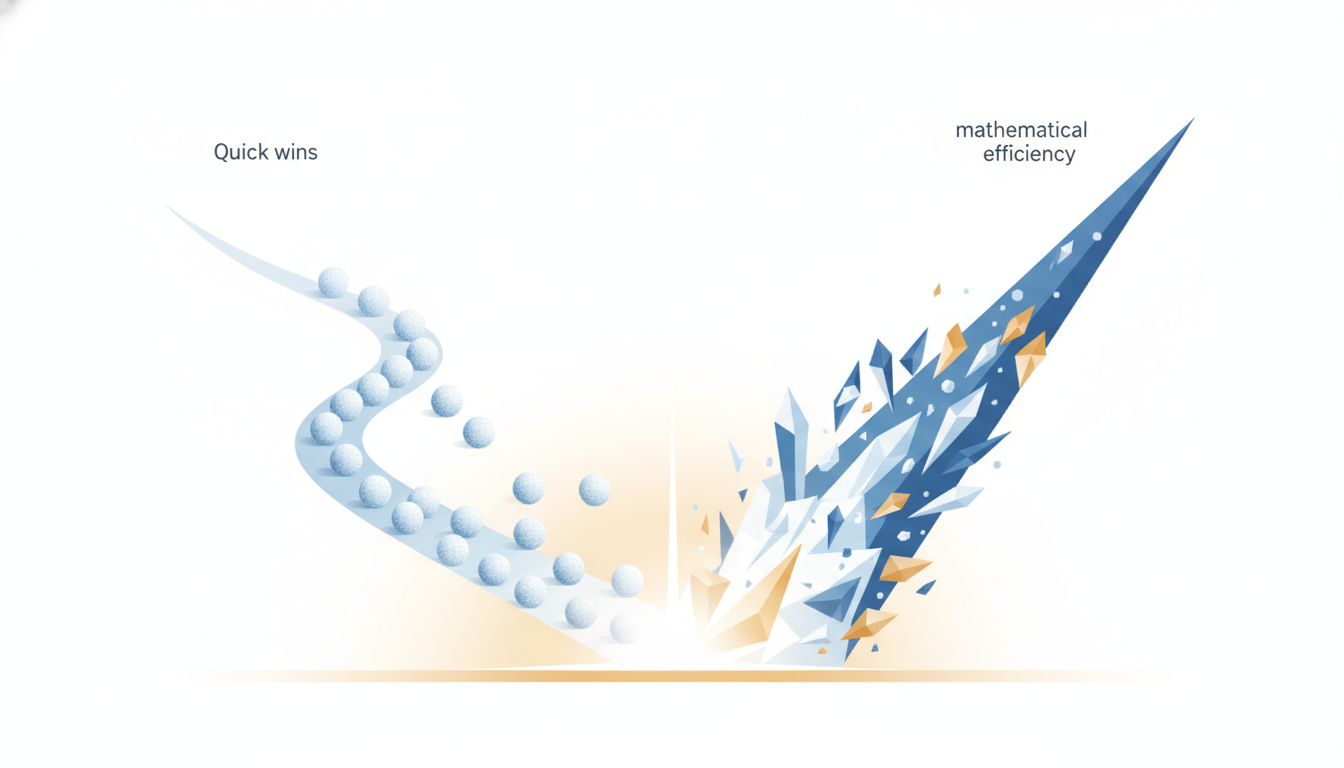 The Snowavalanche: Spark First, Then Math