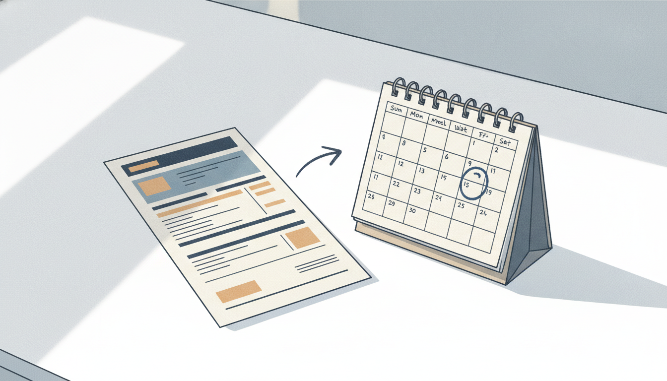 The Date Your Lender Never Sends You