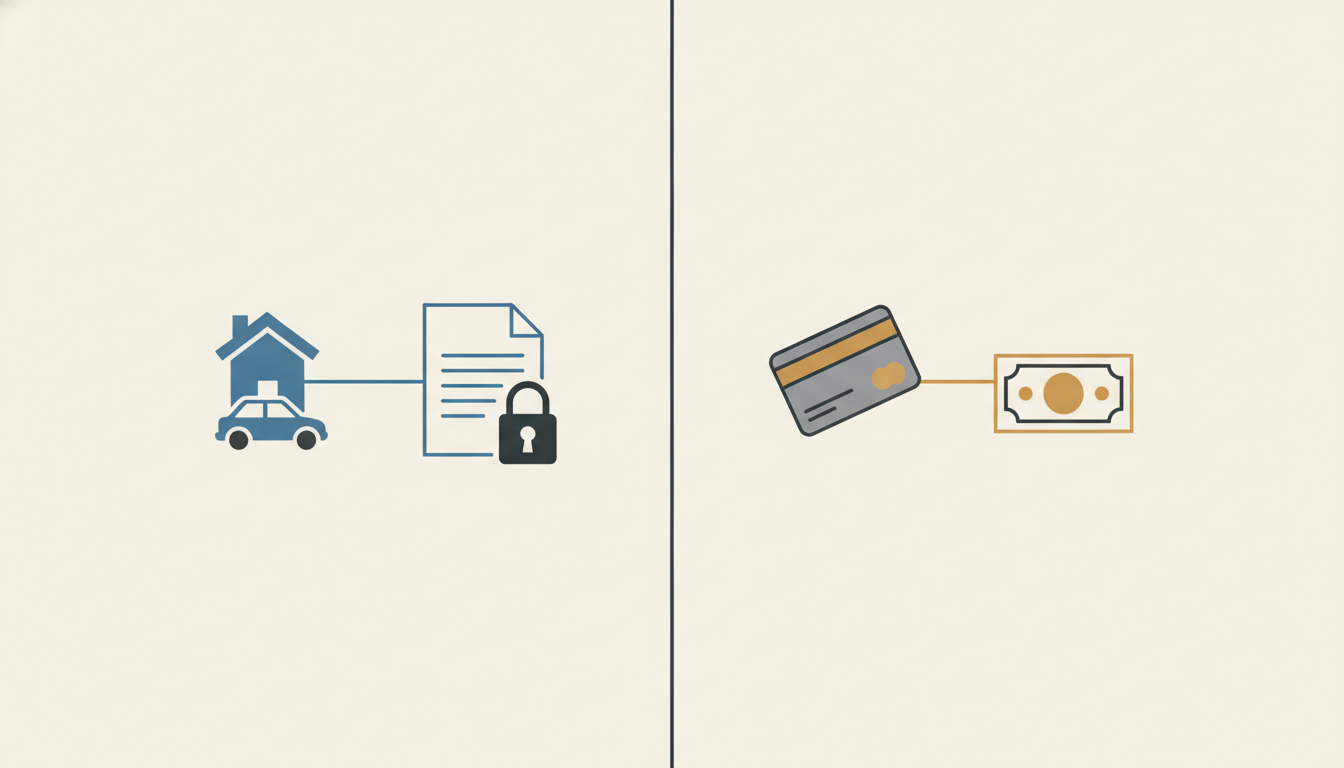 Secured vs. Unsecured Debt: What Can They Actually Take?