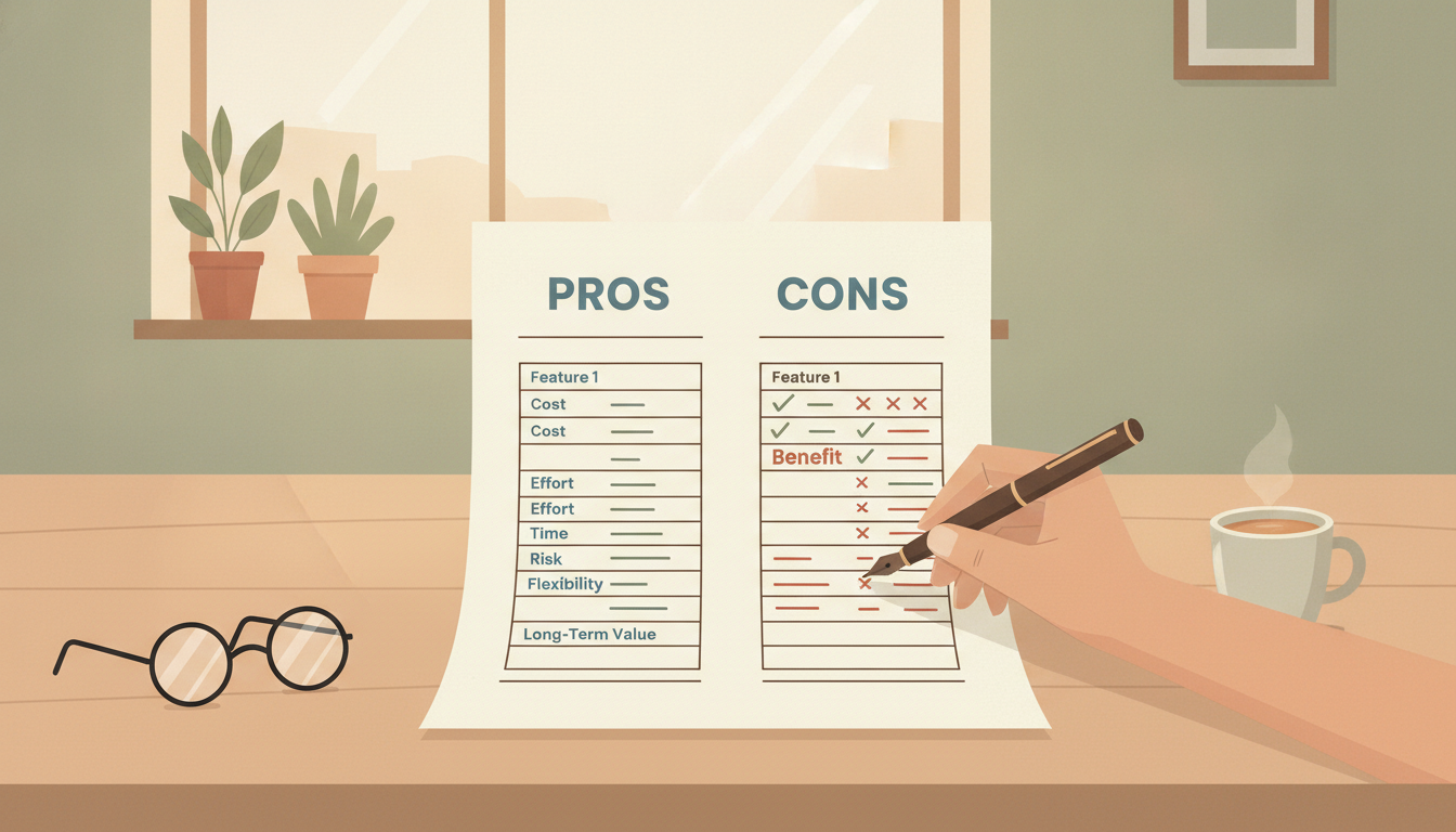 Eight Questions That Compare Any Two Payoff Strategies Honestly